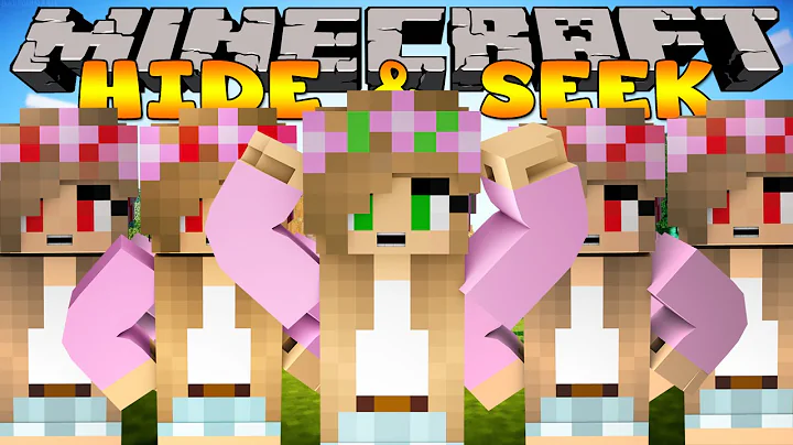 MINECRAFT Little Kelly : MORPH HIDE & SEEK W/ THE ...