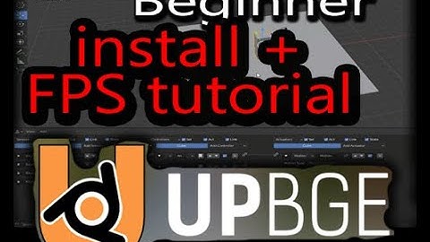 D420 Upbge install and fps tutorial