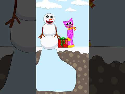 TOP 3 Christmas Animation about Huggy Wuggy and Kissy Missy  | #shorts #animation #story