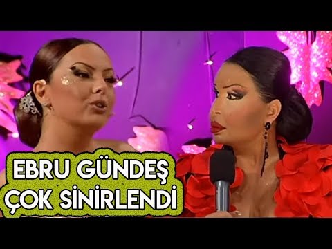 Bülent Ersoy, Ebru Gündeş'in Sözünü Kesti, Ebru Gündeş Çok Sinirlendi