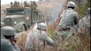 AntiJapanese Film | Eighth Route Army sets traps, ambushing and annihilating the Japs from around.