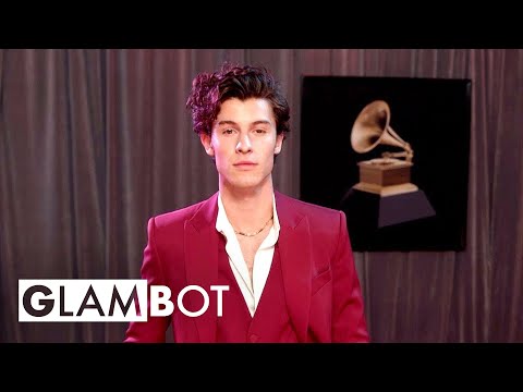 Shawn Mendes GLAMBOT: Behind the Scenes at 2020 Grammys | E! Red Carpet & Award Shows