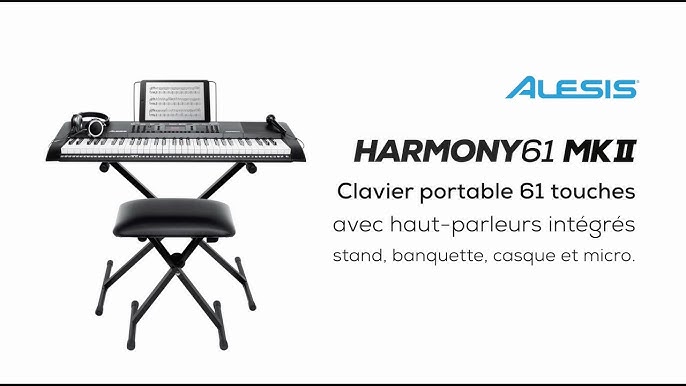 ALESIS HARMONY61MK3 - Clavier 61 touches avec haut-parleurs