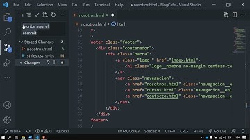 Subir cambios desde Visual Studio Code a GitHub