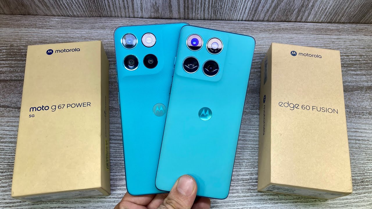 Moto G67 power 5g vs Moto Edge 60 Fusion 5g - Best Konsa ? | Best Camera 📸 | Gaming Processor 🎮
