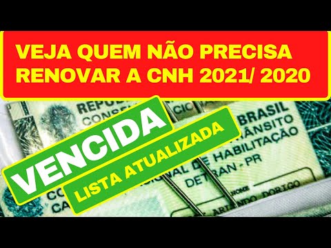 Vídeo: Custo de substituição da carteira de motorista no vencimento em 2020