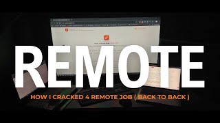 How I Cracked 4 REMOTE JOBS ( Back to Back ) 🔥 Profile