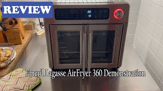 Emeril Lage Large French Door Air Fryer Oven Review