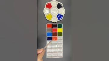 🎨Create 24 colors from just 5 basic colors - Part 1 #colormixing #satisfying #colornood