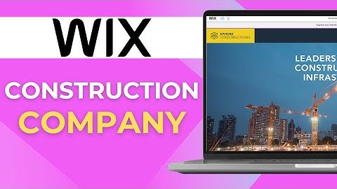 How To Build A Construction Company Website With Wix  2025 Beginner Tutorial   Step By Step