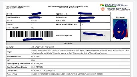 NTA UGC NET Admit Card 2022 UGC NET Admit Card Download 2022 | How to Download UGC NET Hall Ticket