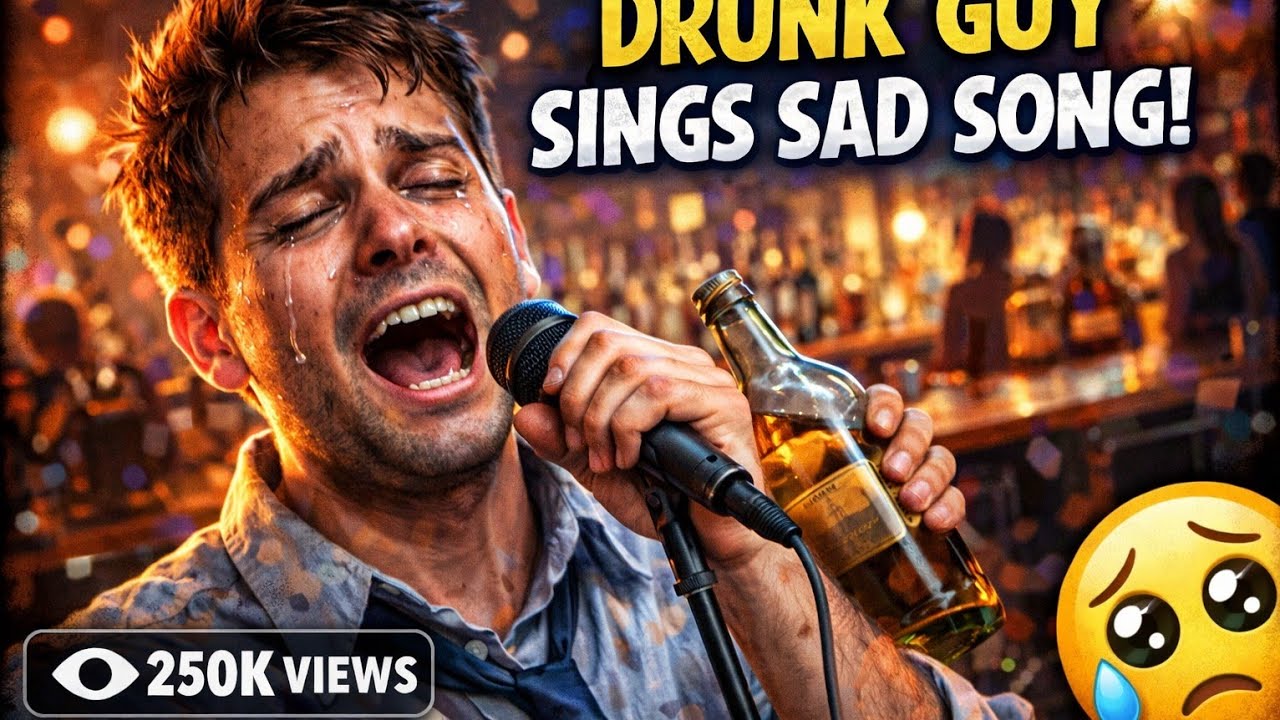 Sharabi Sings a Sad Song after getting 1 bottle down