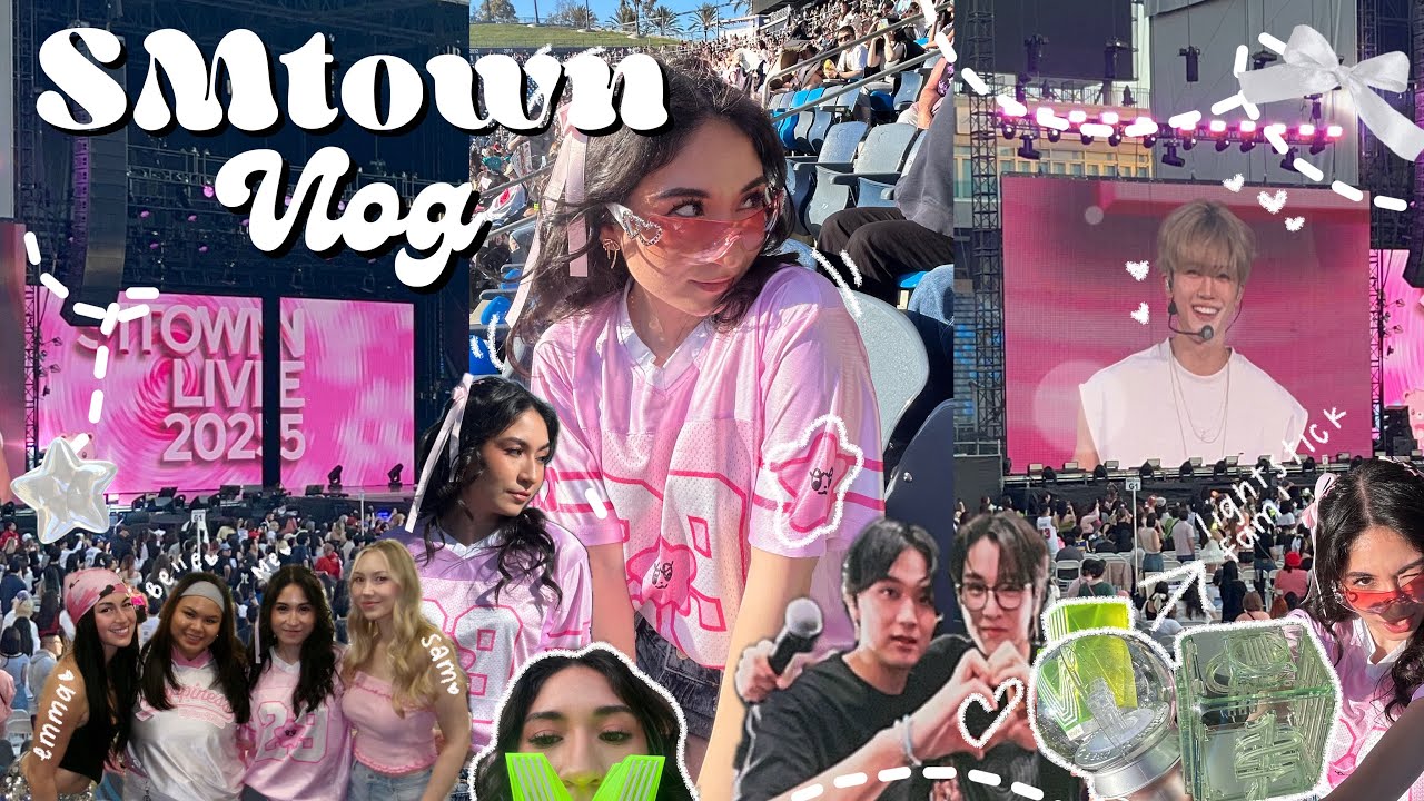 smtown la concert vlog 🎀🌷🌱 best night of my life  ˖ . ݁𝜗𝜚. ݁₊