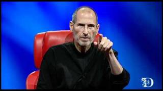 Steve Jobs at D8 - Announcing WiFi Syncing