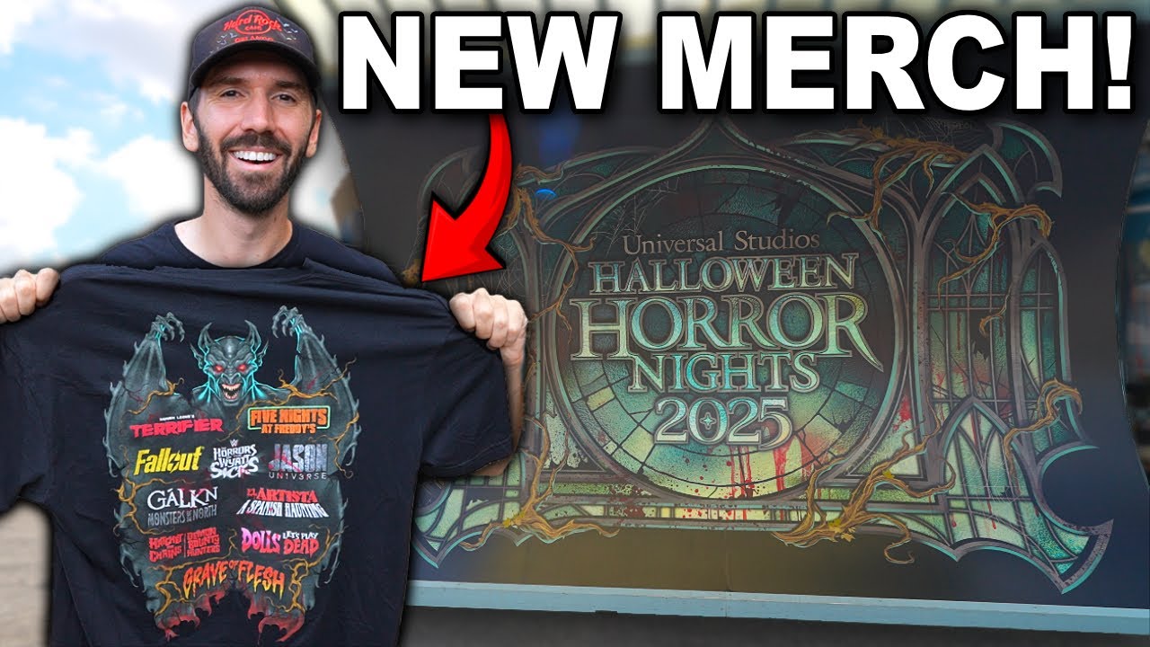HUGE Merch Drop For HHN34! NEW House Shirt, Terrifier, FNAF & More!