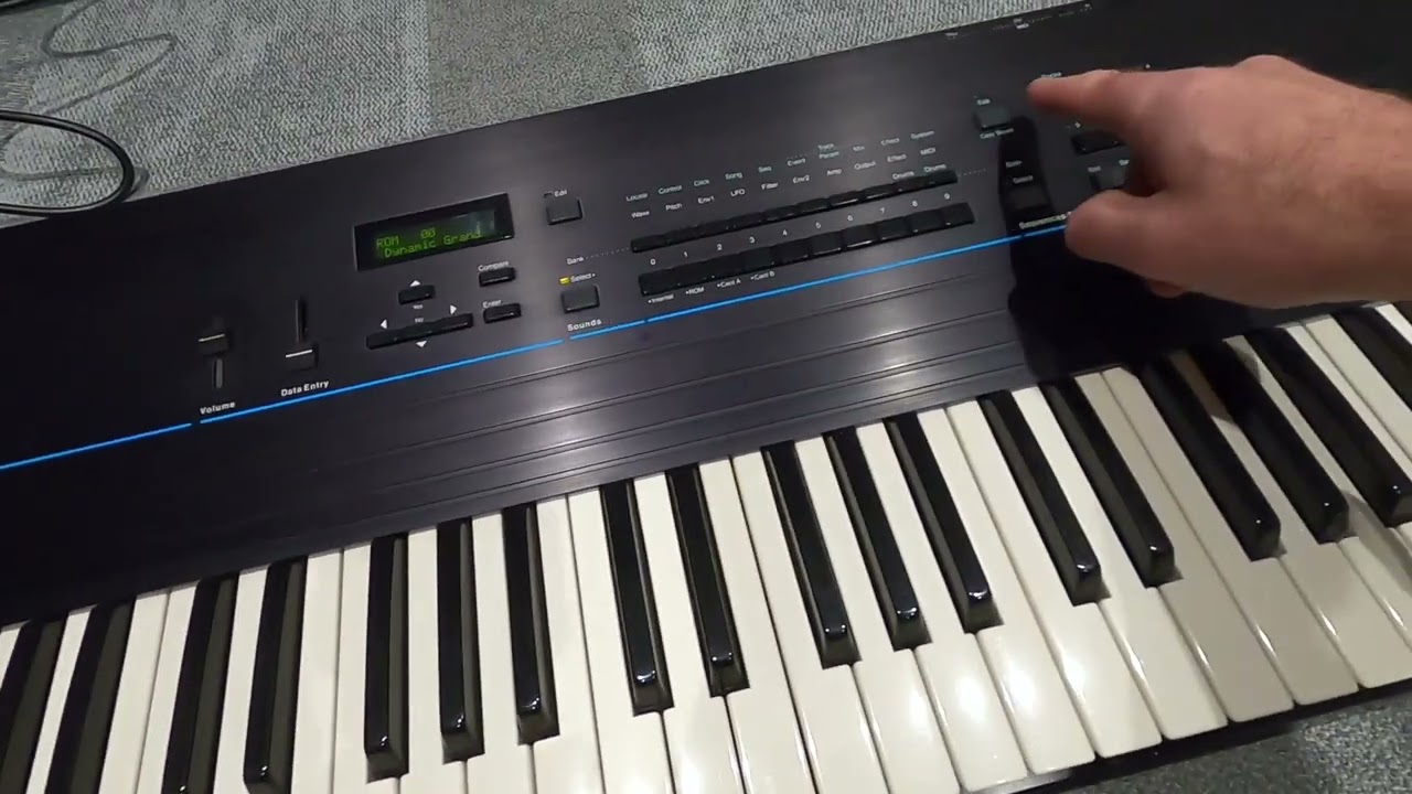 Ensoniq SQ2 Overview Prior to Sale - YouTube