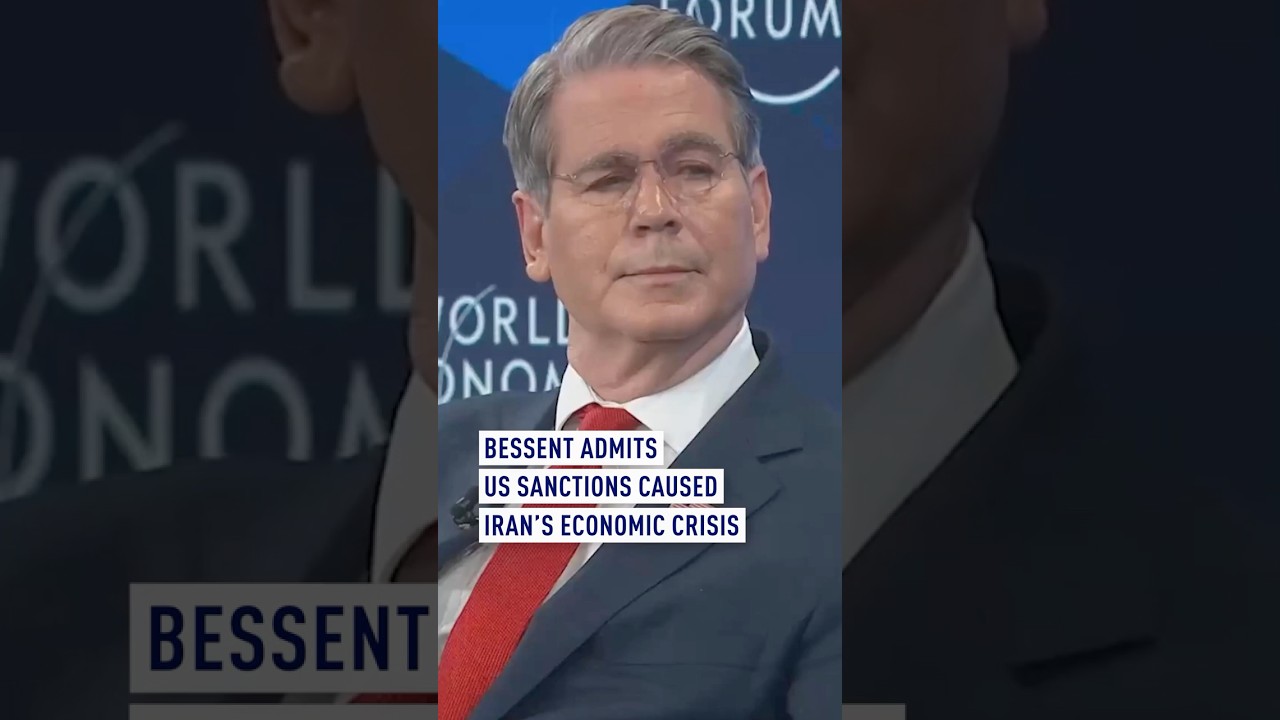 Бессент признает, что санкции США стали причиной экономического кризиса в Иране.