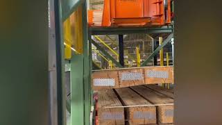 Railway sleeper special stacking