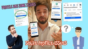 Easy Trick ||  Remove Facebook " Profile has some issue" Problem || Facebook Issue  || English 