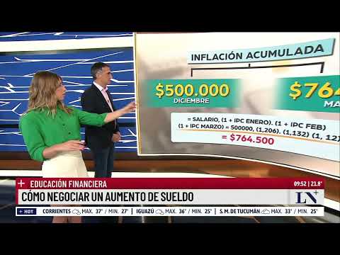 Educación financiera: cómo negociar un aumento de sueldo
