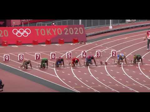 東京オリンピック　陸上男子100m決勝