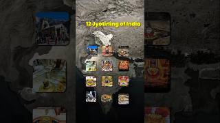 12 Jyotirlinga of India Explained (map animation)