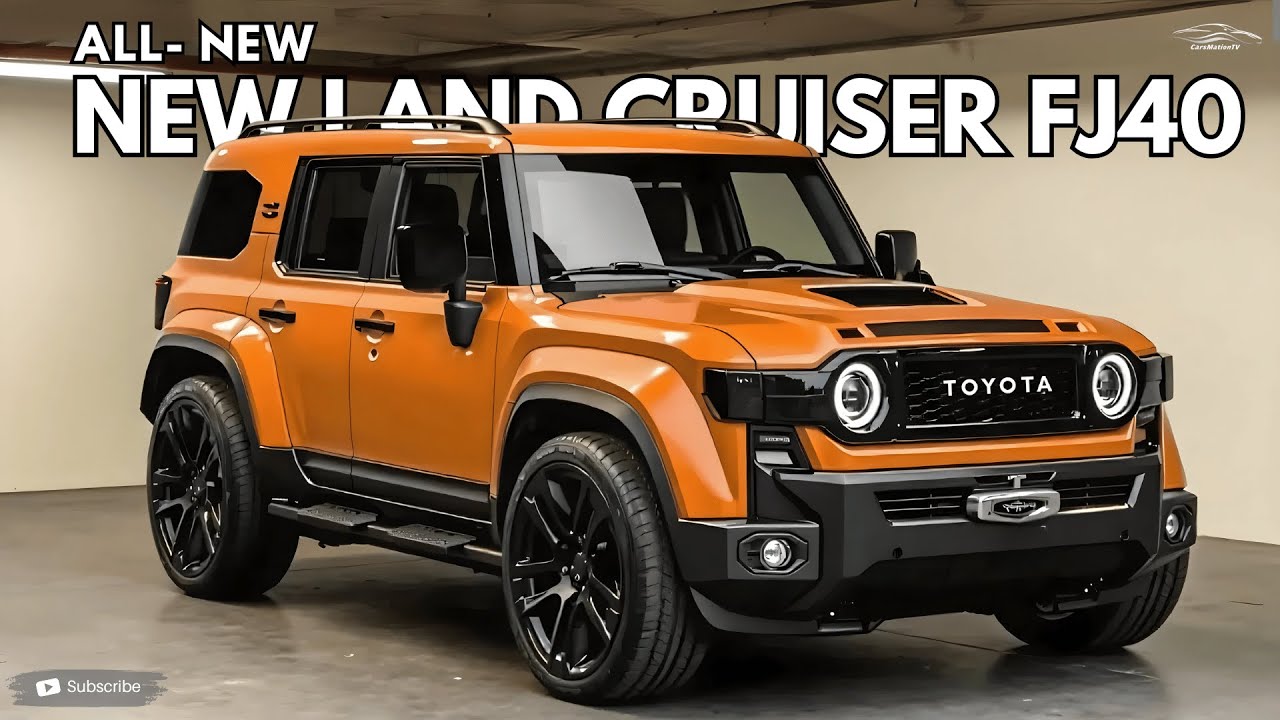 takahiroプロフ12／9更新必読 ランドクルーザー　FJ40 トヨタがシリーズ最少の新型「ランドクルーザー“FJ”」を公開、2026年