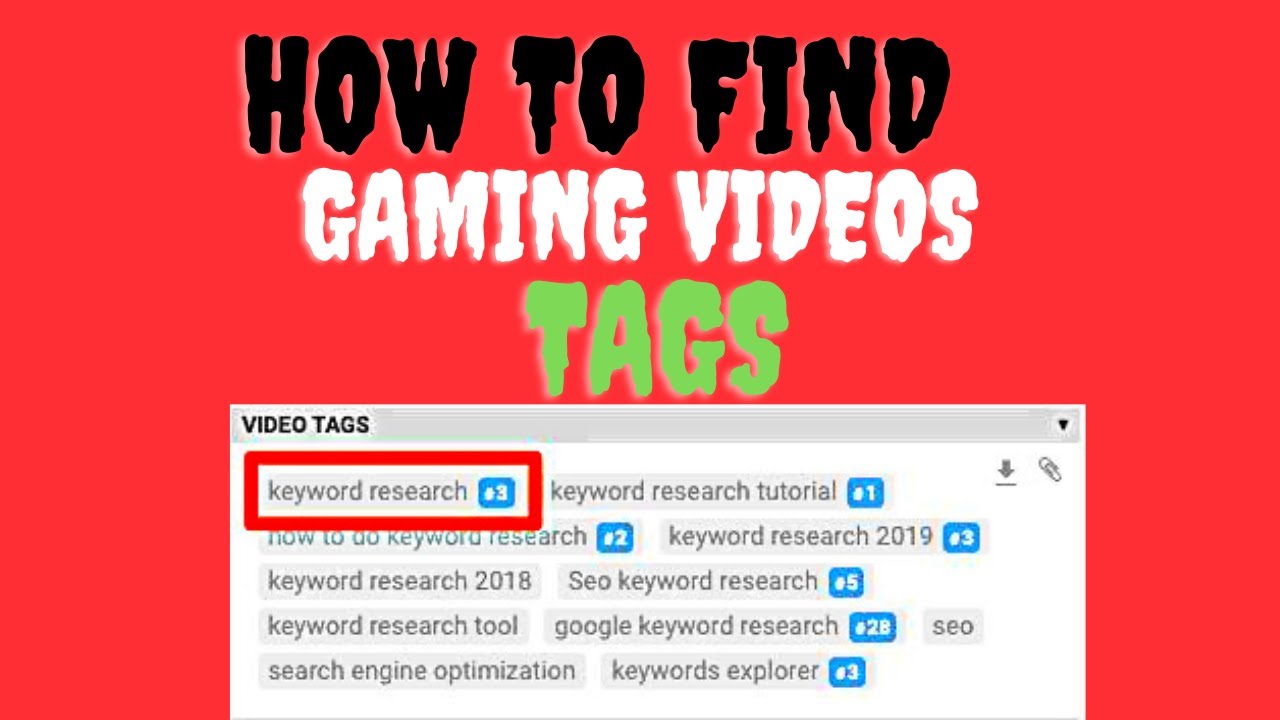 How To Find Best Tags For Gaming Videos | Gaming Videos Viral Kaise Kare