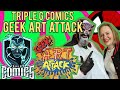 Triple g comics geek art attack