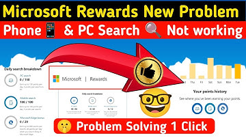 Microsoft Rewards Mobile Search 🔎 Not working (Fixed) | How To Problem in Mobile Search