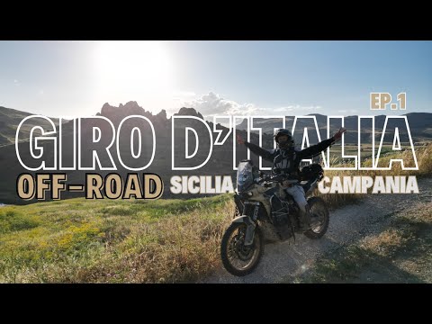 Italy Offroad Moto Tour - Episode 1 - Sicilia Campania