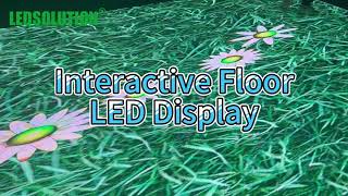 P3.91 Interactive LED Floor Display