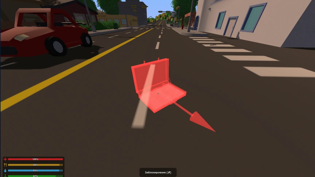 Barricade is not placed on objects. [Unturned #24]