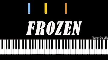 Madonna - Frozen Piano Tutorial