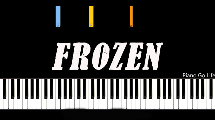 Frozen Piano version - Piano performance video thumbnail