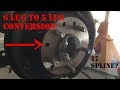 Chevy 6 Lug to 5 Lug Conversion -  Front and Rear (C10 Build - Episode 11)