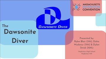 The Dawsonite Diver | Rylee Blair, Dylan Striek, Disha Mudenur