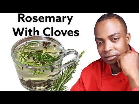 Mix an drink rosemary with cloves ~ the secret nobody will never tell you ~thank me later! | Chef Ricardo Cooking