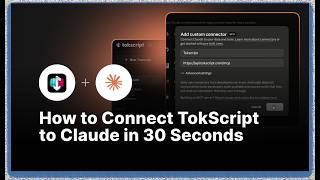 How to Connect TokScript to Claude in 30 Seconds (TikTok Transcripts, Downloads & Stats in AI)