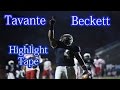 Tavante Beckett Highlight Tape