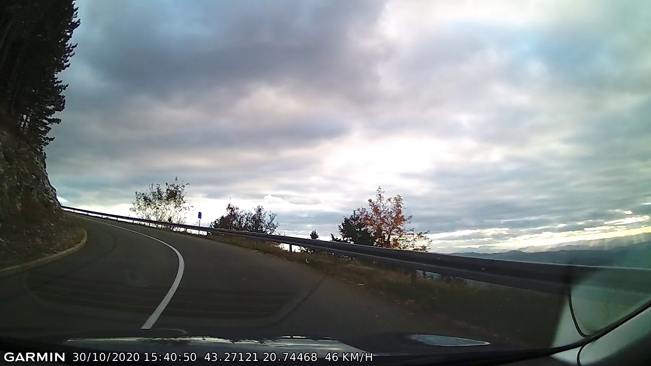 DRIVE #1390: Raška-Kopaonik (Serbia) (timelapse 4x) *Read Description*