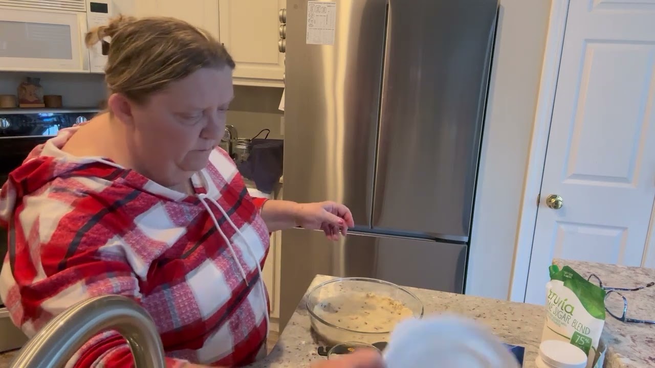 Sugar Free Keto Pecan Cream Pie for Mr Parker’s Birthday 