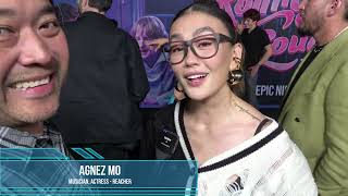 Agnez Mo Carpet Interview At Rolling Loud The Movie Premiere