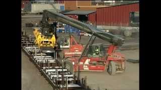 Kalmar Dcd Forklift Truck Handling Steel