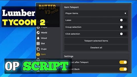 New Script Butter Hub V3 OP!! Lumber tycoon 2 Arceus x/Fluxus/Delta X Roblox Android 2024