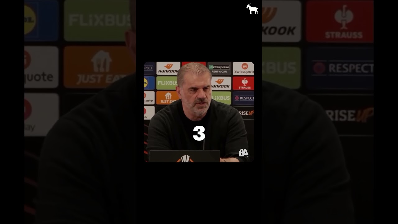 This Is Why Ange Postecoglou Is HIM 🧠⚽