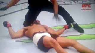 El Brutal Rodillazo Del Chileno Diego Rivas En La Ufc