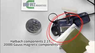 Halbach array magnet