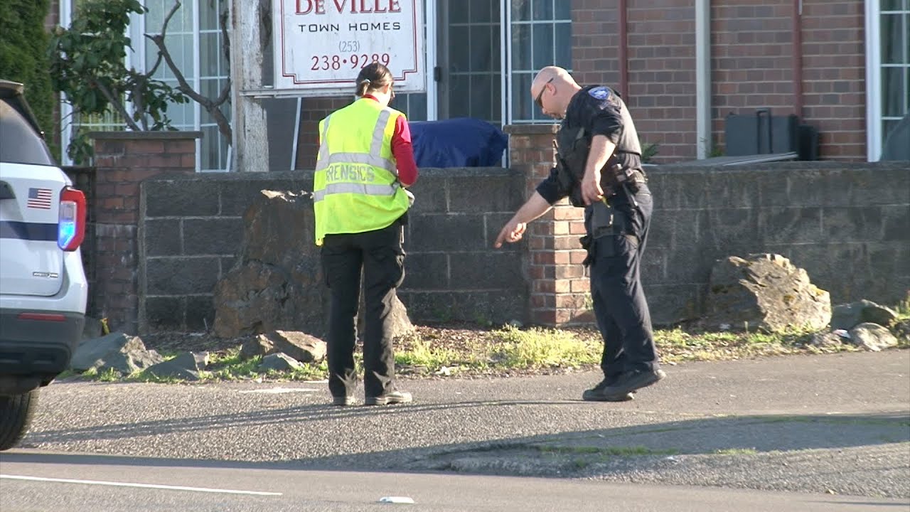 Shooting Investigation DeVille Townhomes 9000 Block Pacific Ave