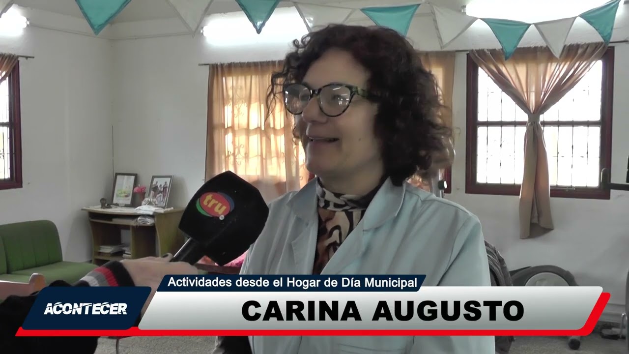 Marcos Juárez: Actividades en el Hogar de Día Municipal